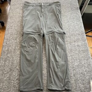 Columbia Omni-Shield Advanced Repellency Convertible Pants Size 14 Gray RTW